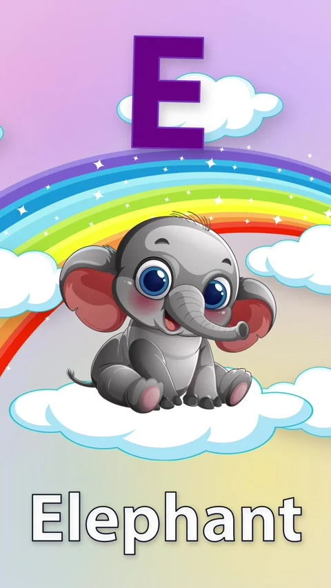 Animated Cute Elephant Stock Videos – Royalty-Free HD & 4K Videos | Pond5
