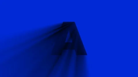  Animated alphabet letter ''A'' Video stock 149844734