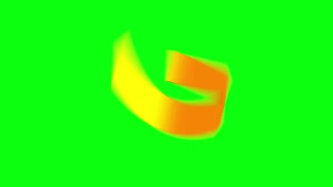 Animated alphabet letters on a green screen background. Vídeos de archivo 336632152
