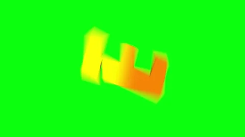 Animated alphabet letters on a green screen background. Stock Footage 336632153