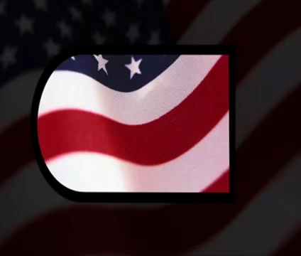 Animated America title sequence 스톡 동영상 8506831