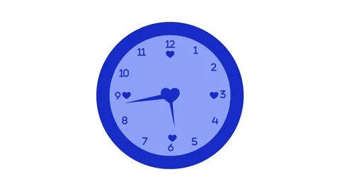 Animated Analog Clock Face Showing Accurate Time Lapse Stock Footage 316785153