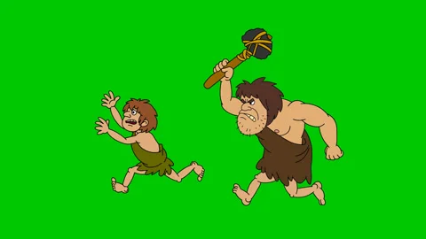 Animated Ancient People 5 Stock Footage 86015704