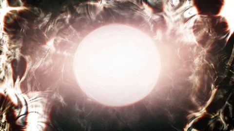 Animated and dynamics of a bright plasma 스톡 동영상 91765448