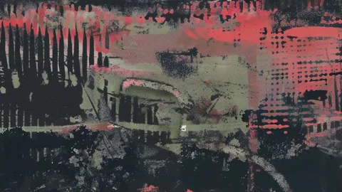 Animated Animated Grunge Texture Frame Stock Footage 300326829