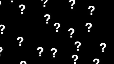 Animated Animation Question Mark Particl... | Stock Video | Pond5