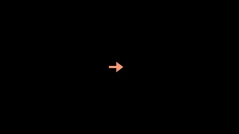 Animated arrow, Application and social network icons, swipe up for advertising Stock Footage 296858306
