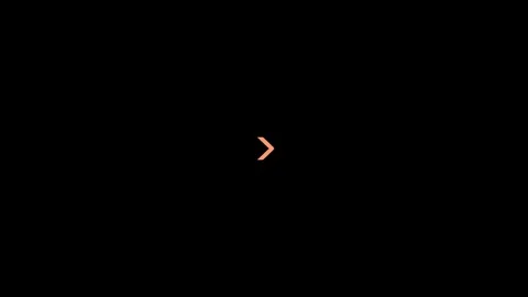 Animated arrow on a black background Stock Footage 296858292