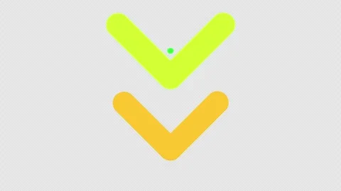 Animated arrow direction sign. Stock Footage 274253570