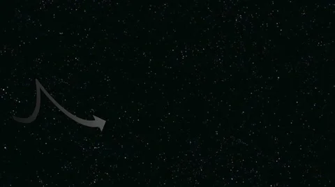 Animated arrow going upp Stock Footage 40541040