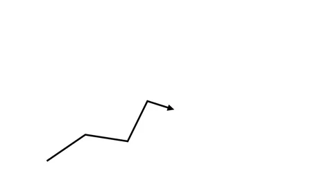 Animated arrow growth up and down icon on background. 4k video Stock Footage 307311691