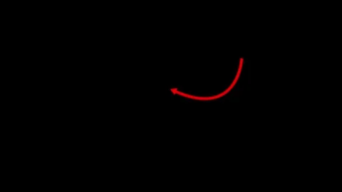Animated arrow growth up and down icon on background. 4k video Stock Footage 307311745