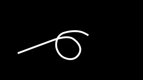 Animated arrow icon, arrow direction Stock Footage 259615957