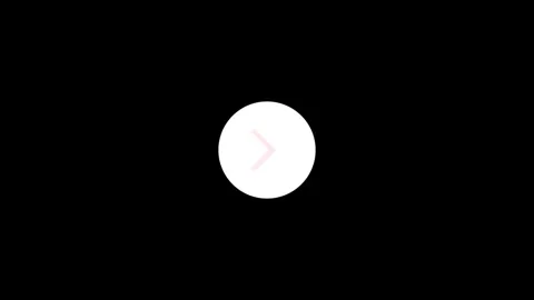 Animated arrow icon. right arrow on black screen 4k animation. Stock Footage 306557817