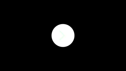 Animated arrow icon. right arrow on black screen 4k animation. Stock Footage 306557819