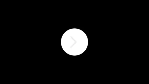 Animated arrow icon. right arrow on black screen 4k animation. Stock Footage 306557820