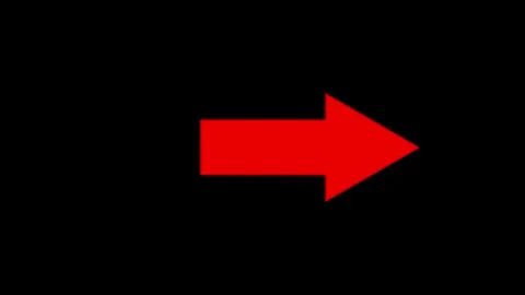 Animated Arrow Pointing Right Stock Footage 276898695