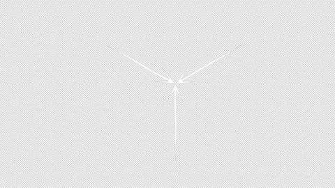 Animated arrow series with alpha channel. Vídeo Stock 332136641