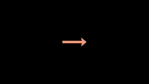 Animated arrow social network icon video, swipe up for advertising Stock Footage 296858308