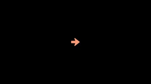 Animated arrow social network icon video, swipe up for advertising Stock Footage 296858309