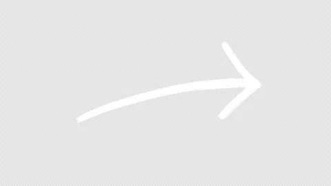 Animated arrows with drawing effect. Video clip with alpha channel. Stock Footage 308825455