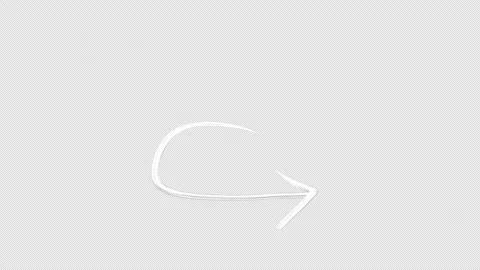 Animated arrows with drawing effect. Video clip with alpha channel. Stock Footage 317759846