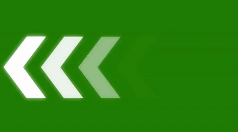 Animated arrows  green screen Video stock 33644026