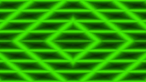 Animated background 4k, green figures on dark space Stock Footage 71435675