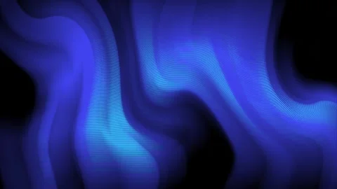 Animated background with abstract blue smoke or fabric. 库存影片 315778286