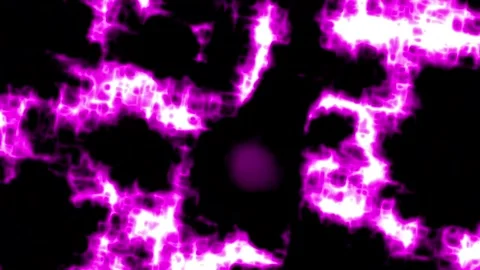 Animated background of abstract moving cosmic lights. Stock Footage 297524294