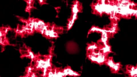 Animated background of abstract moving cosmic lights Stock Footage 297524364
