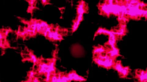 Animated background of abstract moving cosmic lights Stock Footage 297524570