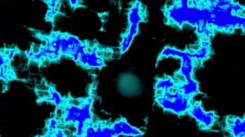 Animated background of abstract moving cosmic lights Stock Footage 297524652