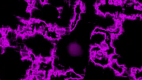 Animated background of abstract moving cosmic lights Stock Footage 297524714