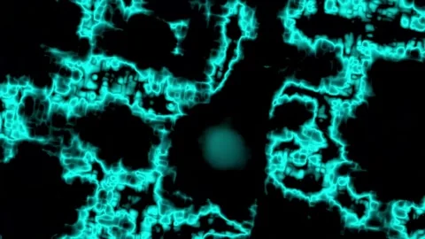 Animated background of abstract moving cosmic lights Stock Footage 297524728