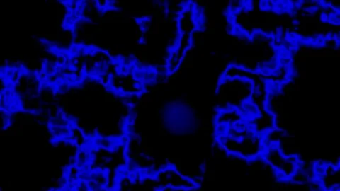 Animated background of abstract moving cosmic lights Stock Footage 297524729