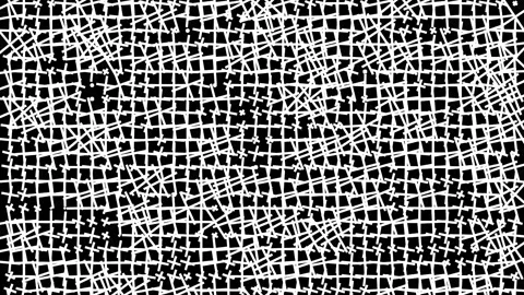 Animated background in black and white with a distorted grid pattern that Stock Footage 320430012