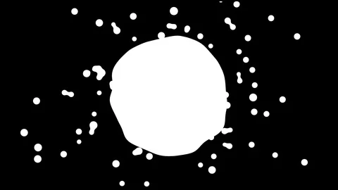 Animated Background of Cells, Liquid, Bubble . 스톡 동영상 92575557