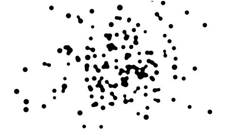 Animated Background of Cells, Liquid, Bubble . Stock Footage 92575637