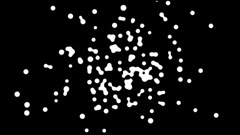 Animated Background of Cells, Liquid, Bubble . Stock Footage 92575682