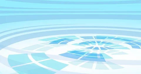 Animated background with circle lines Stock Footage 95192154