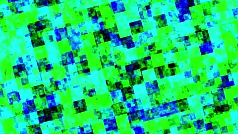 Animated background with colorful square textures moving Stock Footage 316244680
