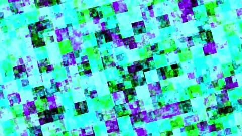 Animated background with colorful square textures moving Stock Footage 316244704