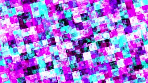 Animated background with colorful square textures moving Stock Footage 316244723