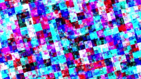 Animated background with colorful square textures moving Stock Footage 316244776