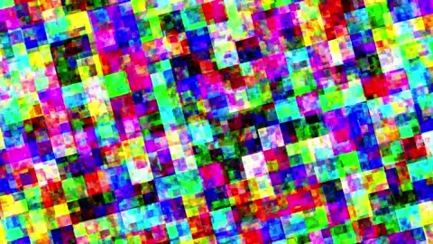Animated background with colorful square textures moving Stock Footage 316523336