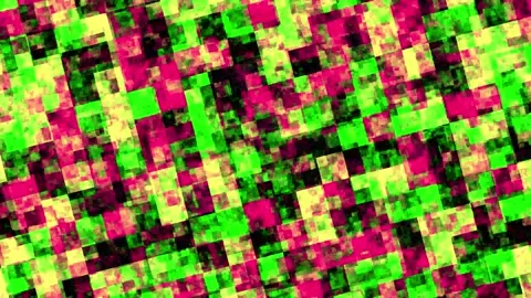 Animated background with colorful square textures moving Stock Footage 316523349