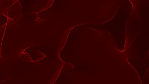 Animated background with delicate red waves Stock Footage 93689364