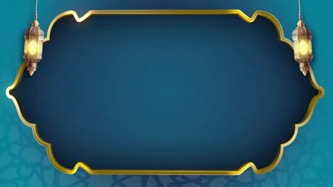 An animated background designed for Ramadan or Eid featuring a deep blue 動画素材 298897616