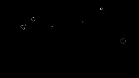 Animated background with different shape... | Stock Video | Pond5